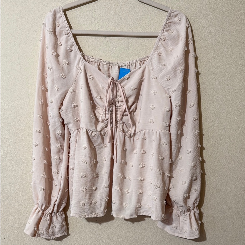 Long sleeve blouse